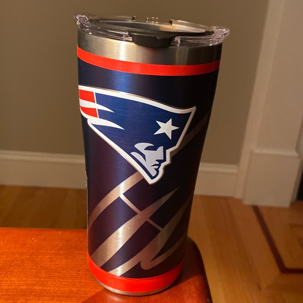 Tervis NE Patriots 20oz stainless steel tumbler NWT!